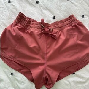 Crazy Yoga Women's Athletic Drawstring Shorts in Dusty Rose Size 10